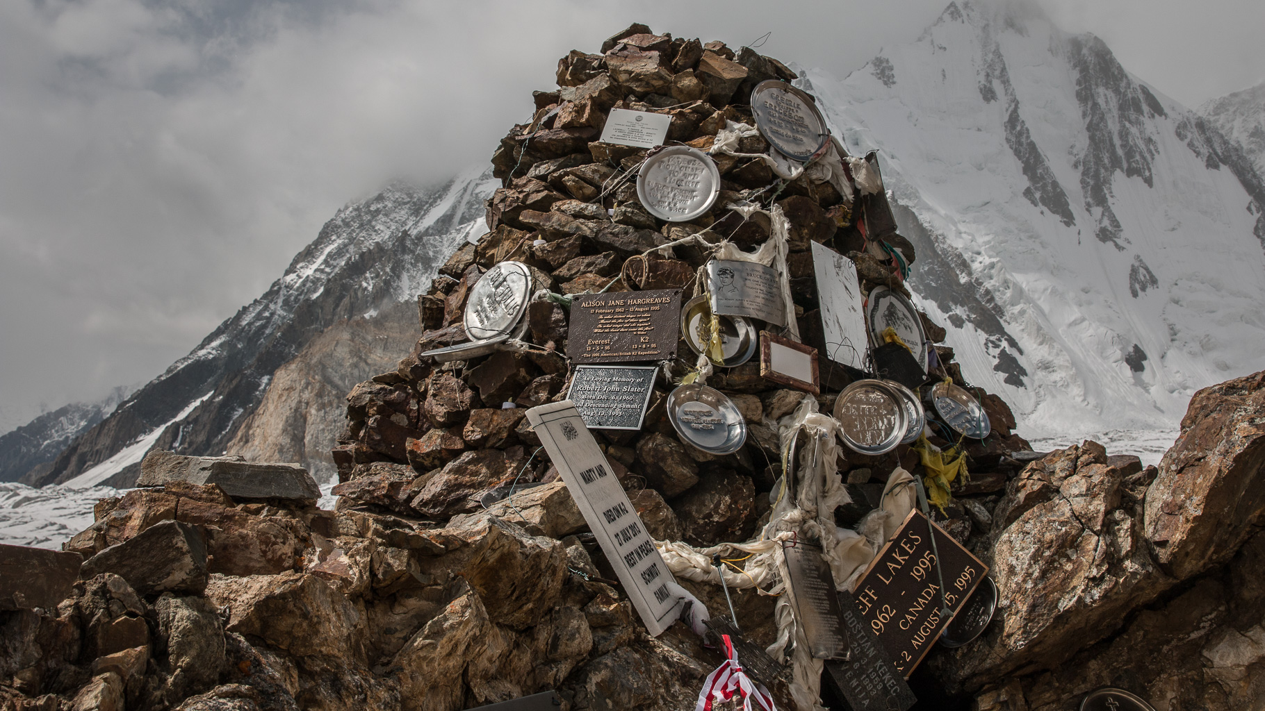 Gilkey Memorial, near K2 B.C.