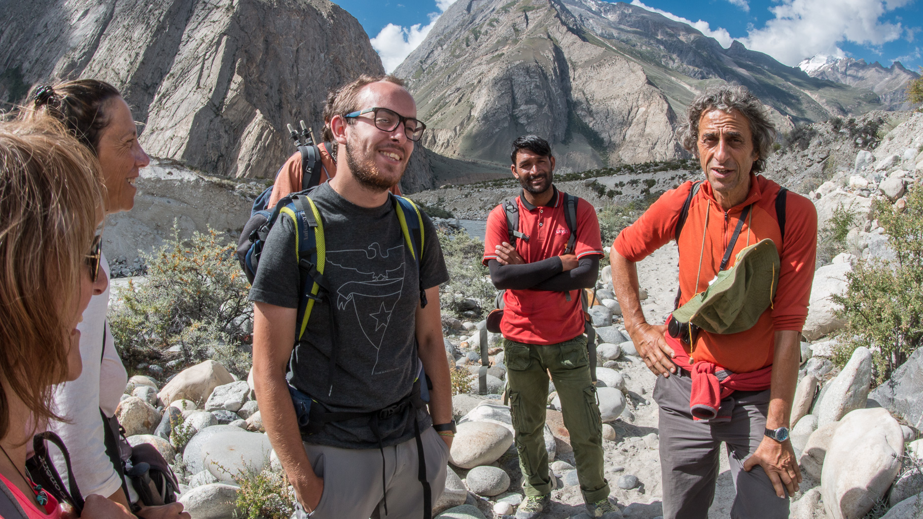 Meet Gian Gasca & Friend  near Askole