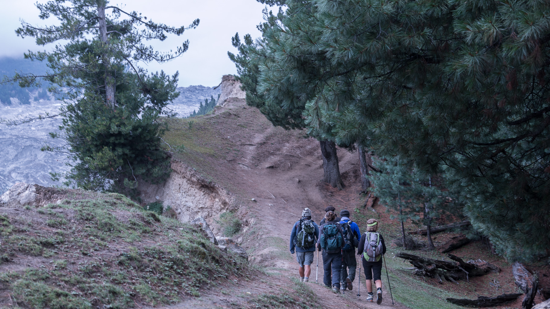 Walk to Nanga Parbat) B.C. -  Raikot side